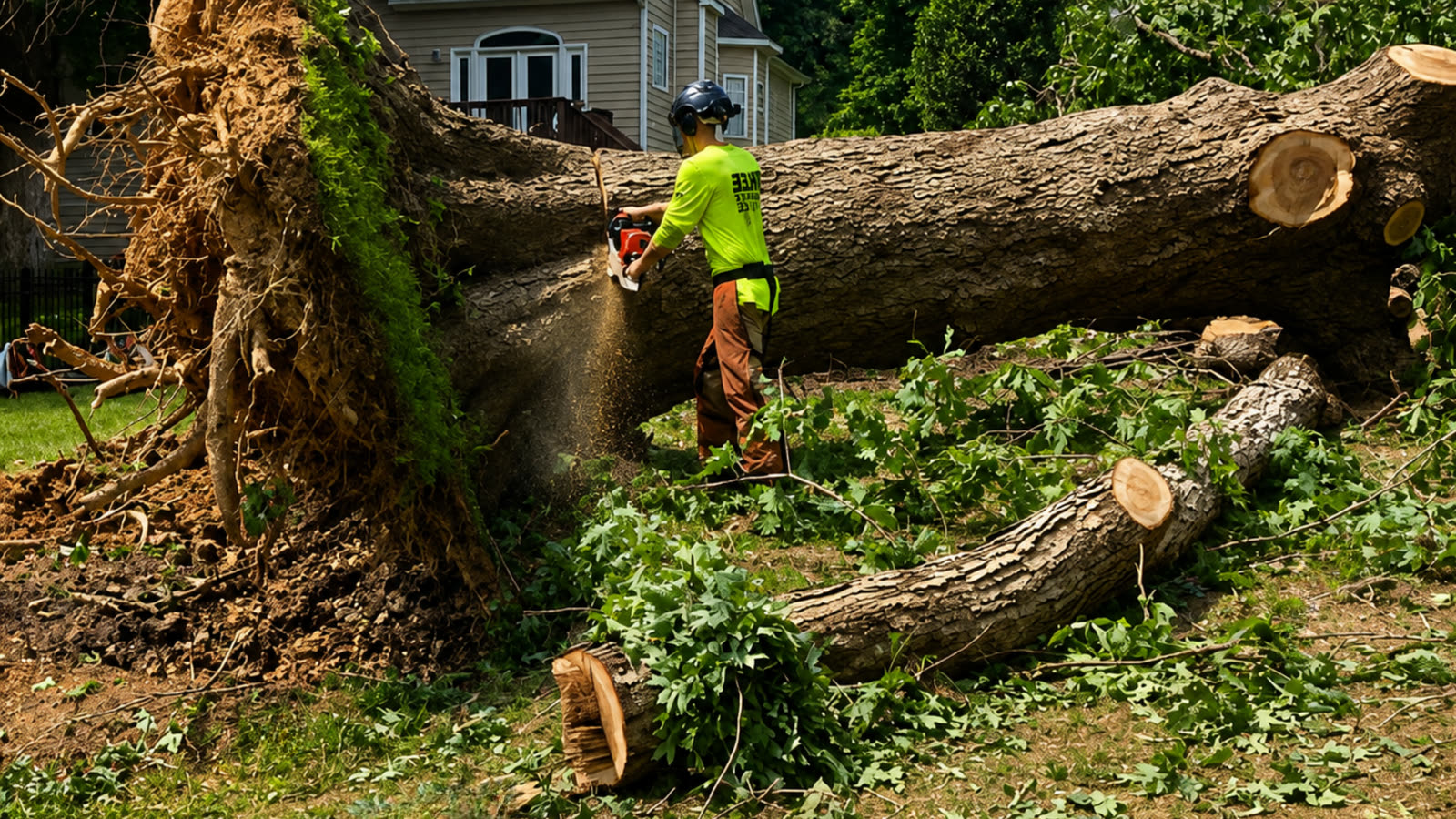 Storm Damage Tree Removal